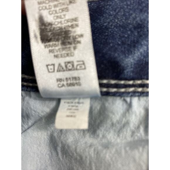 Maurice Jeans Womens Size 4 High Rise Curvy Medium Wash Denim Boot - Picture 5 of 11